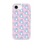Horned Whales Pattern iPhone 16e Case