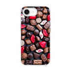 I Love Choco Pattern iPhone 16e Case