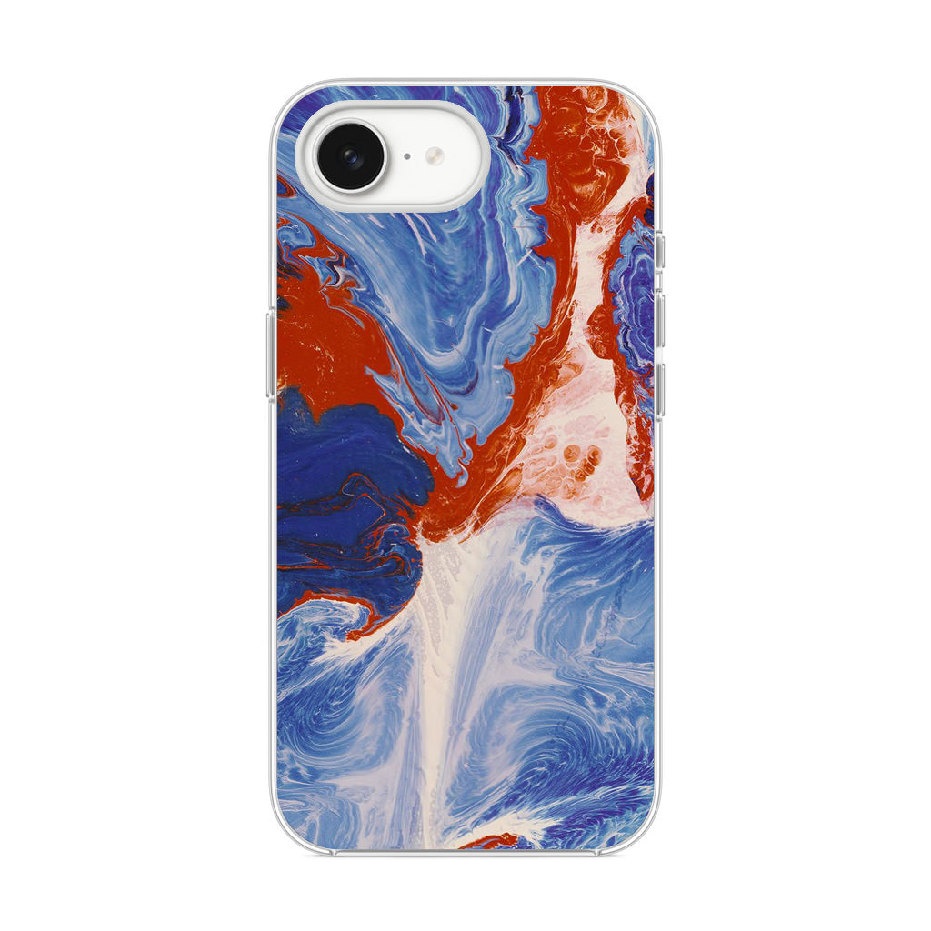 Mixed Paint Art iPhone 16e Case