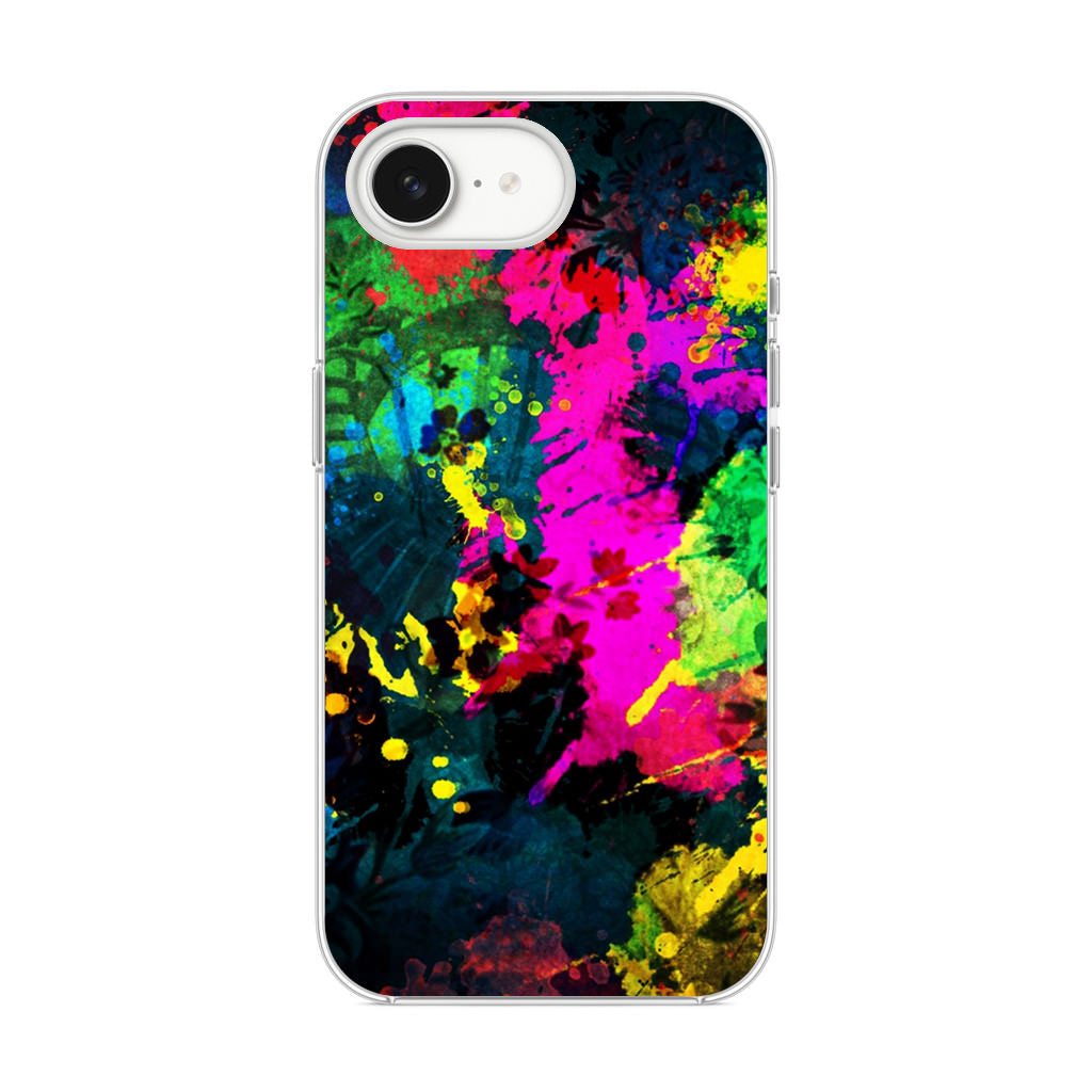 Mixture Colorful Paint iPhone 16e Case