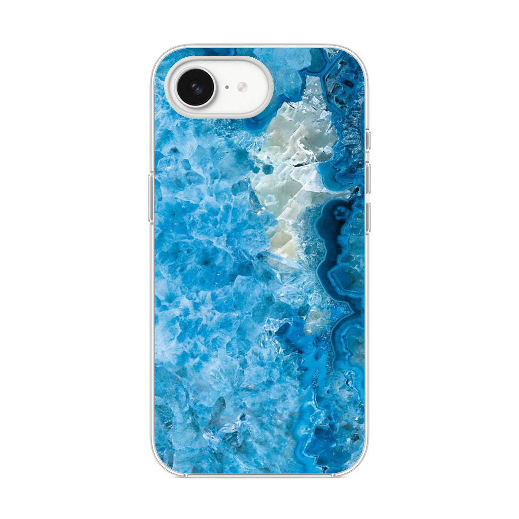 Navy Blue Marble iPhone 16e Case
