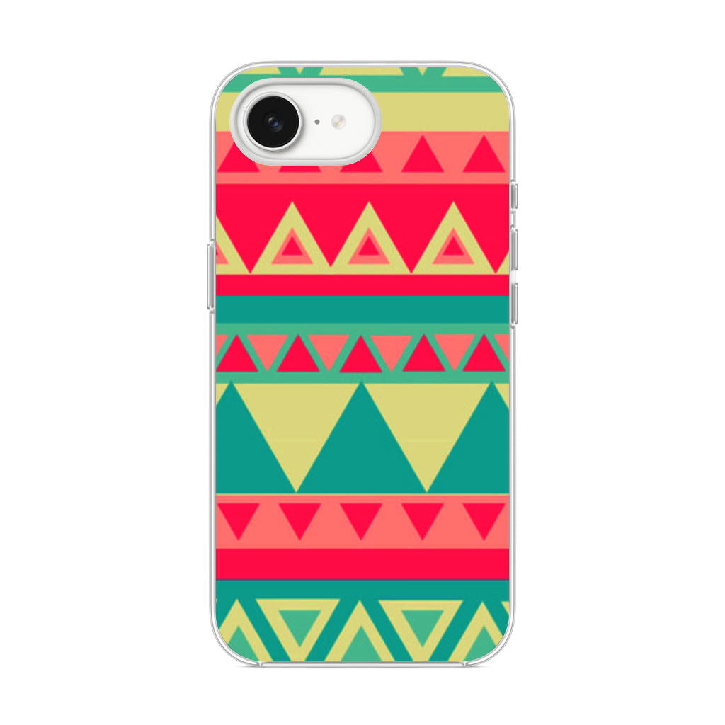 Old Aztec Pattern iPhone 16e Case