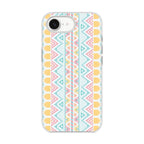 Peach Aztec Pattern iPhone 16e Case