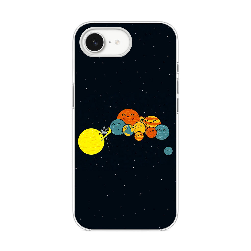 Planet Cute Illustration iPhone 16e Case