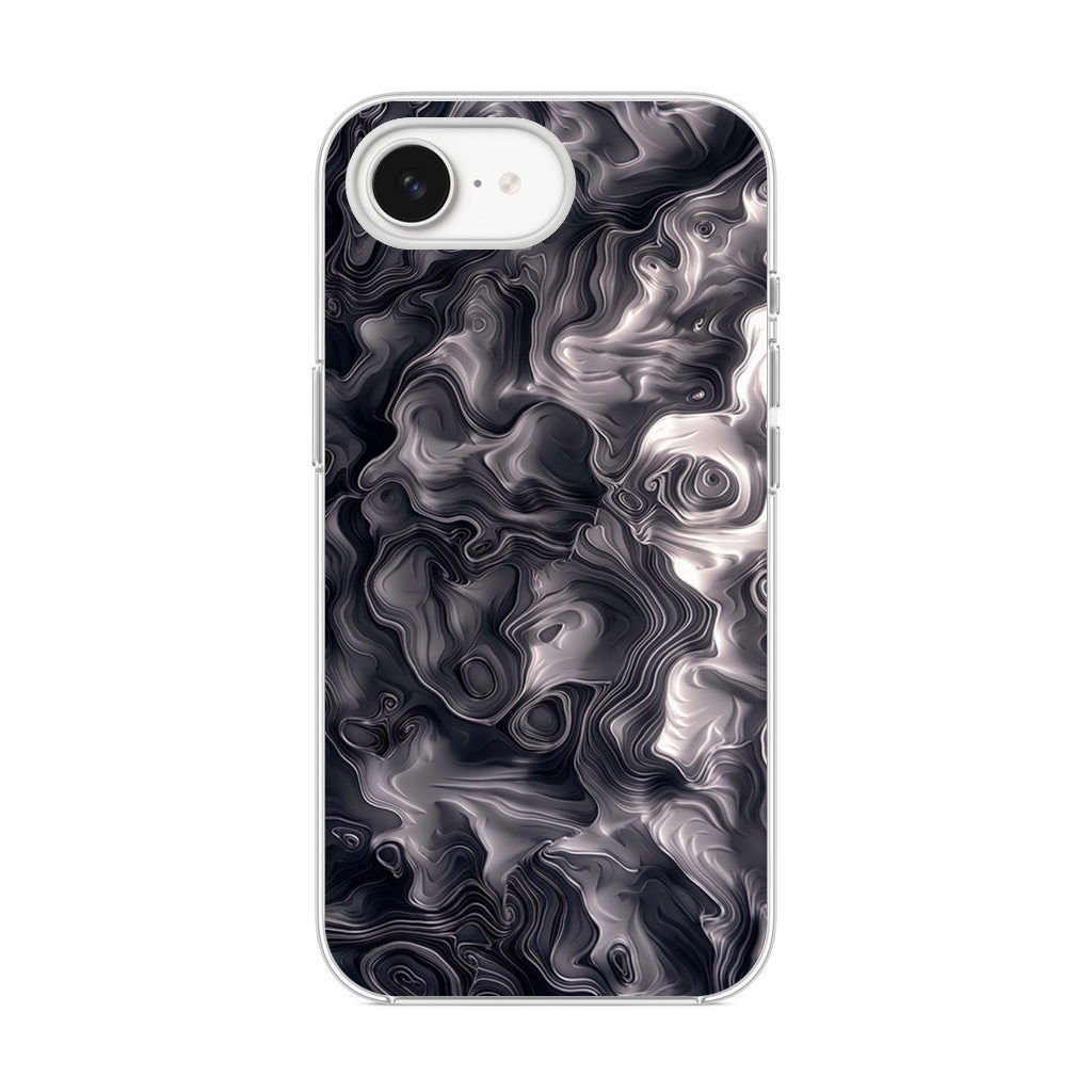 Quicksilver Abstract Art iPhone 16e Case