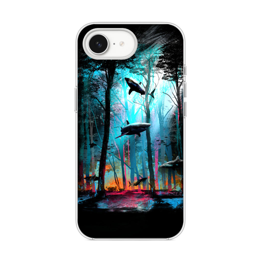 Shark Forest iPhone 16e Case