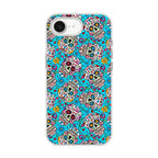 Skull Floral Sugar iPhone 16e Case