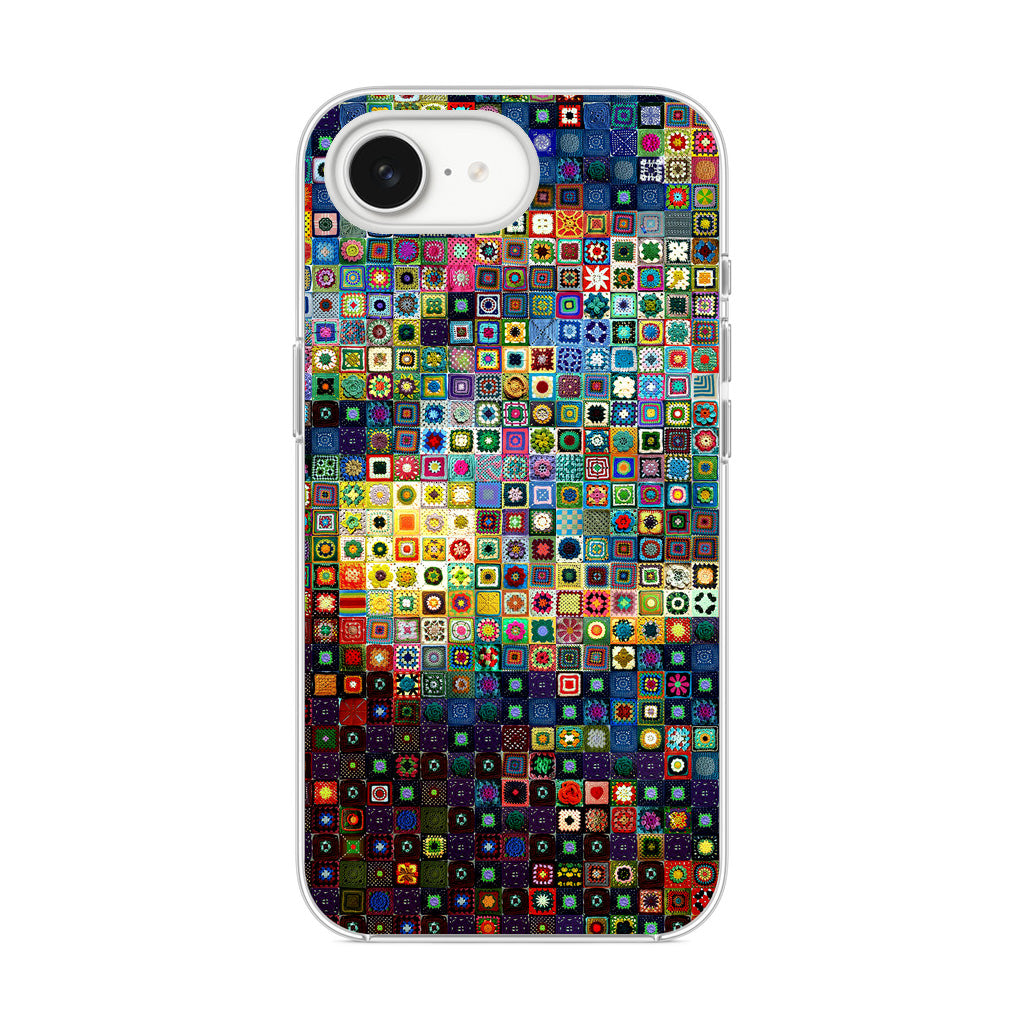 Starry Night Tiles iPhone 16e Case
