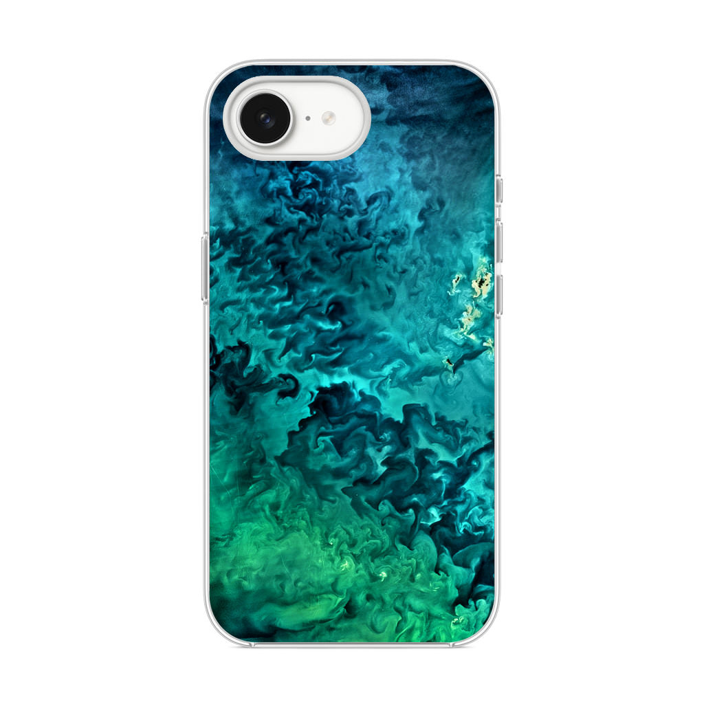 Swirls In The Yellow Sea iPhone 16e Case