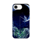 Tardis Walking To The Moon iPhone 16e Case