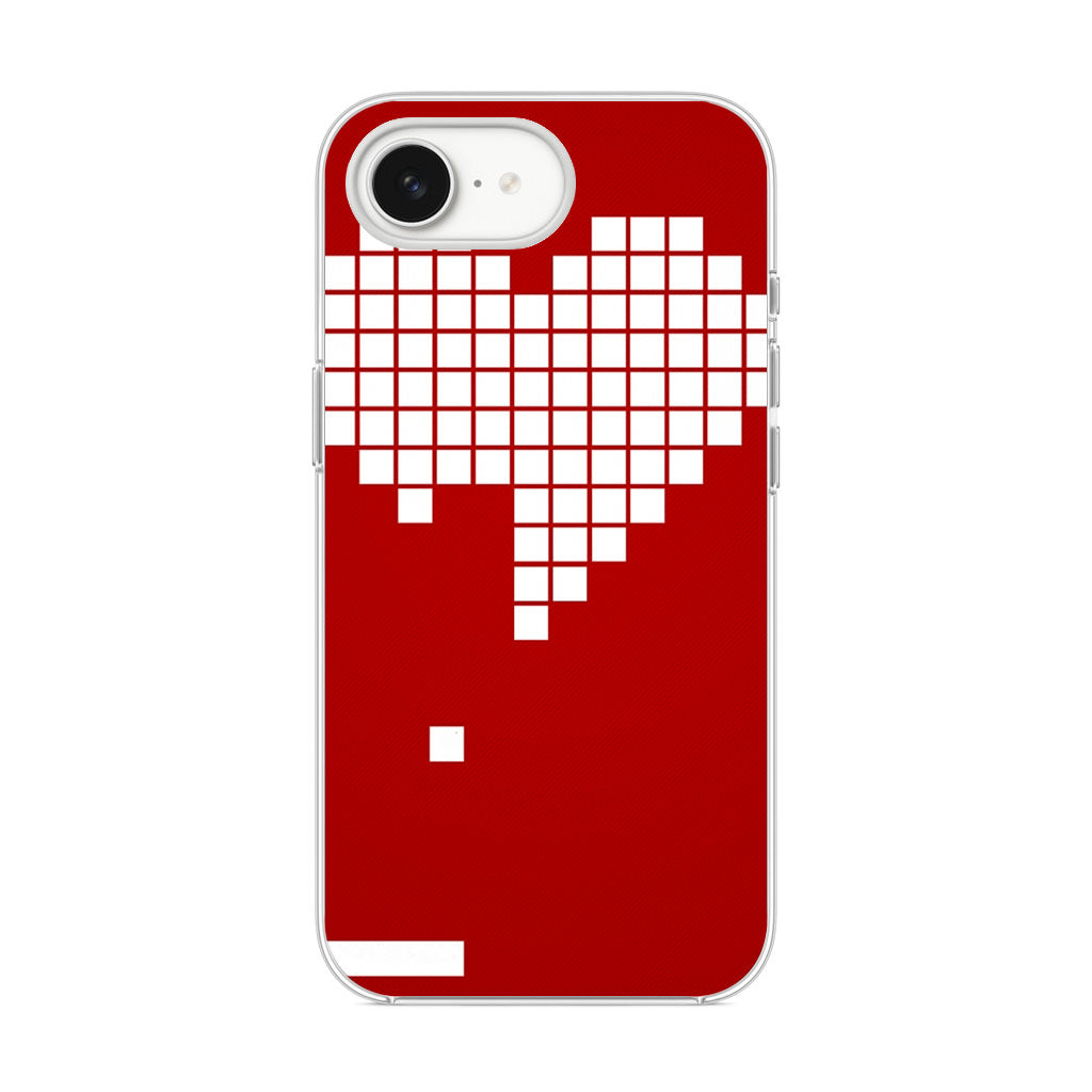 Tetris Heart iPhone 16e Case