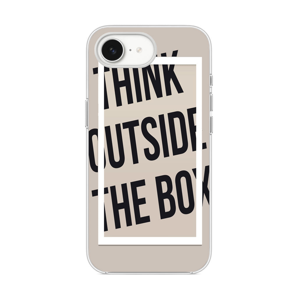 Think Outside The Box iPhone 16e Case