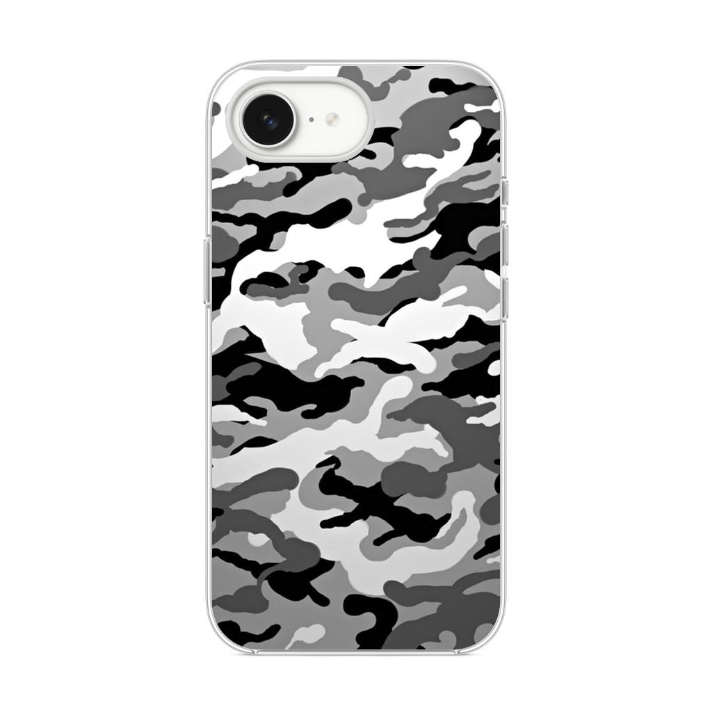 Winter Army Camo iPhone 16e Case