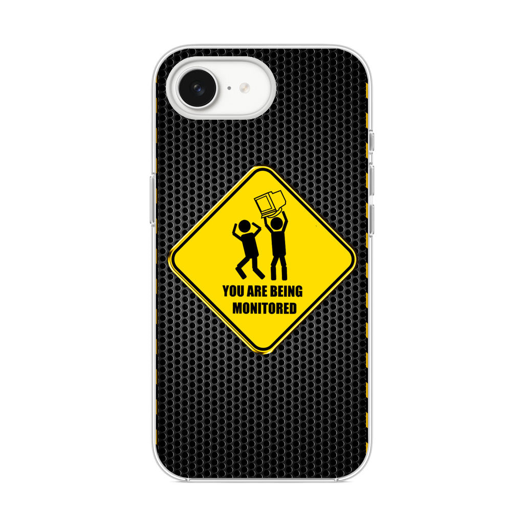 You Are Being Monitored iPhone 16e Case