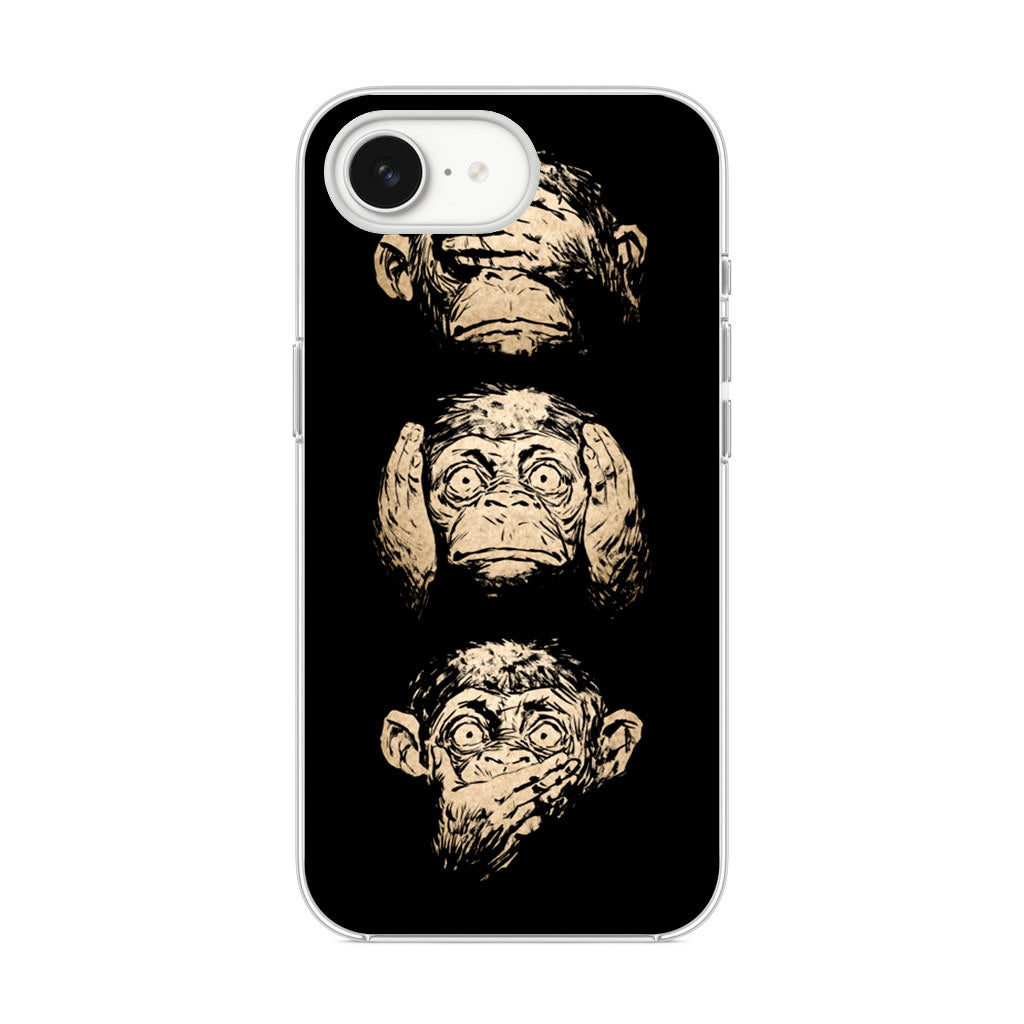 3 Wise Monkey iPhone 17e Case
