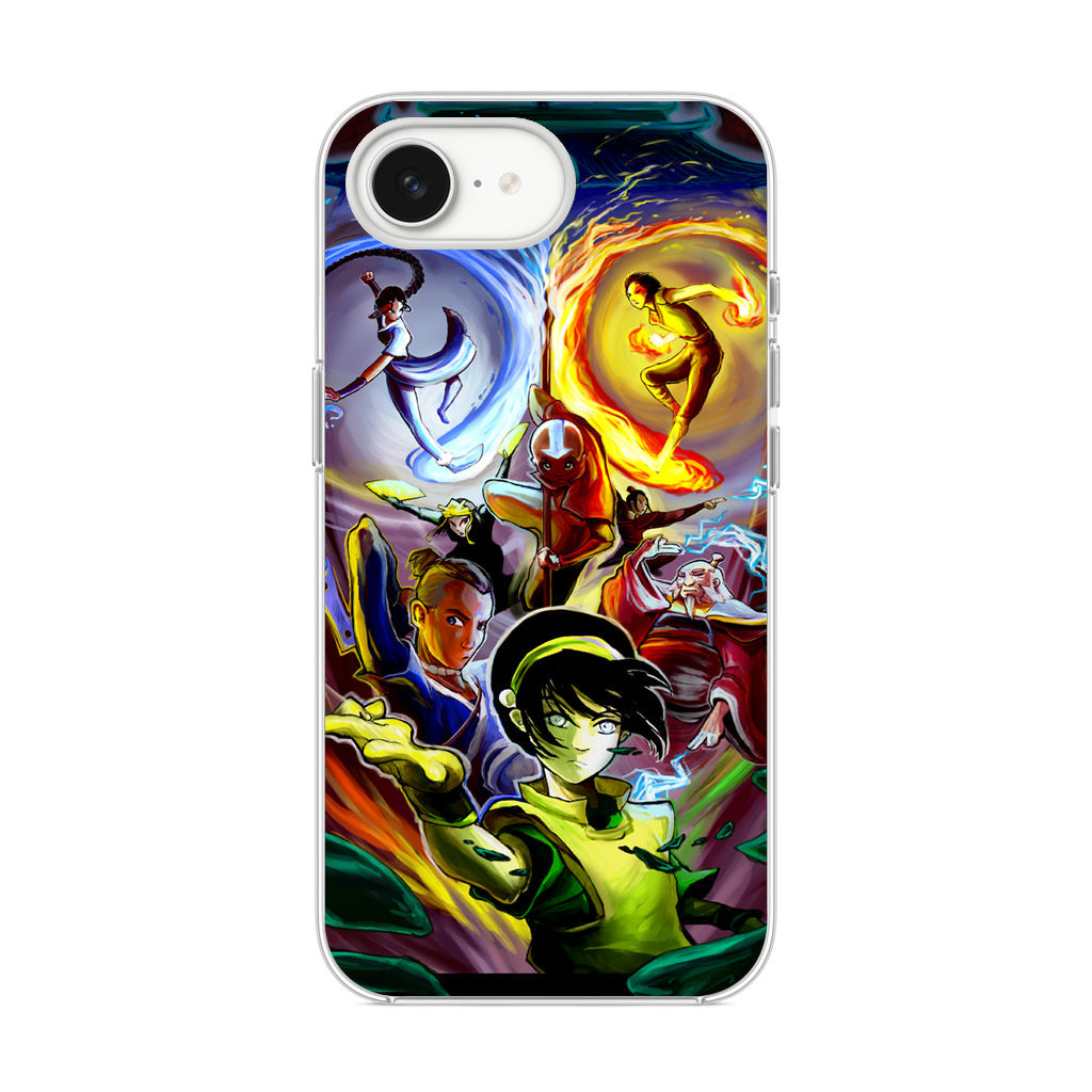 Avatar The Last Airbender Characters iPhone 16e Case