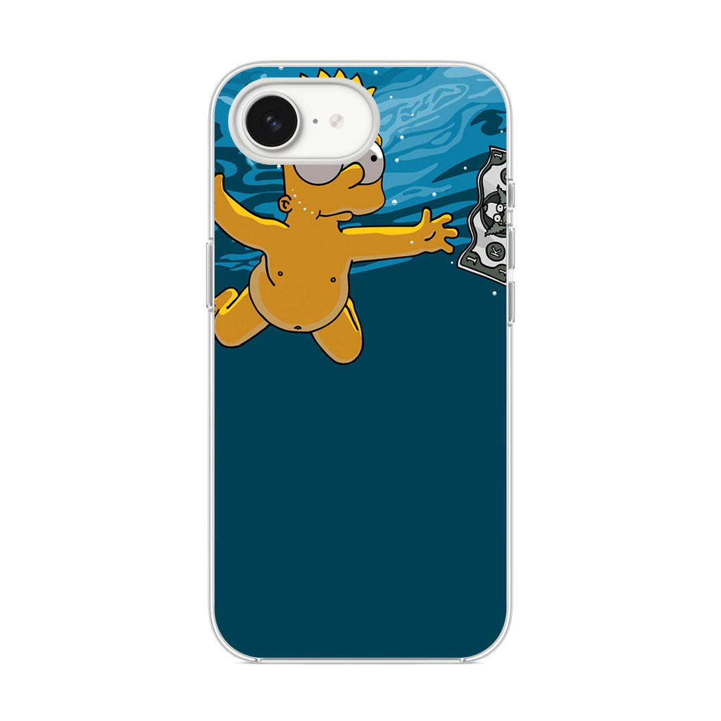 Bart Swimming For Money iPhone 16e Case