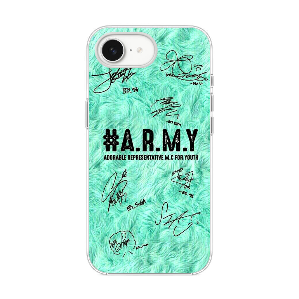 BTS Army Signature iPhone 16e Case