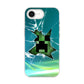 Creeper Glass Broken Green iPhone 16e Case