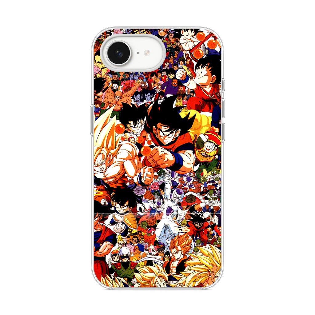 Dragon Ball All Characters iPhone 16e Case