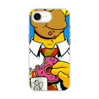 Homer Eats Donut iPhone 17e Case