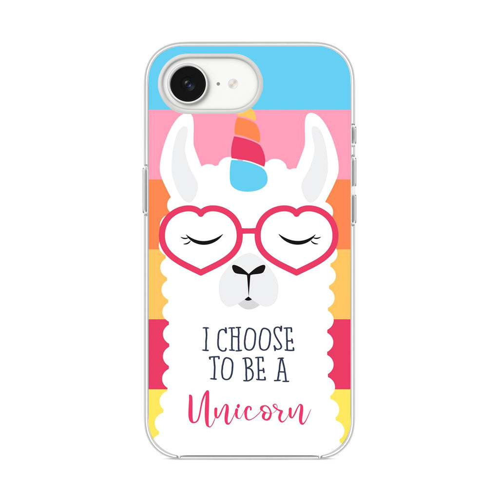 Llama Unicorn iPhone 16e Case