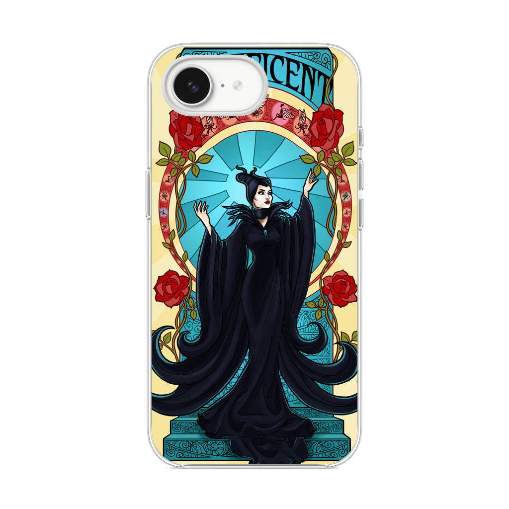 Maleficent With Flower iPhone 16e Case