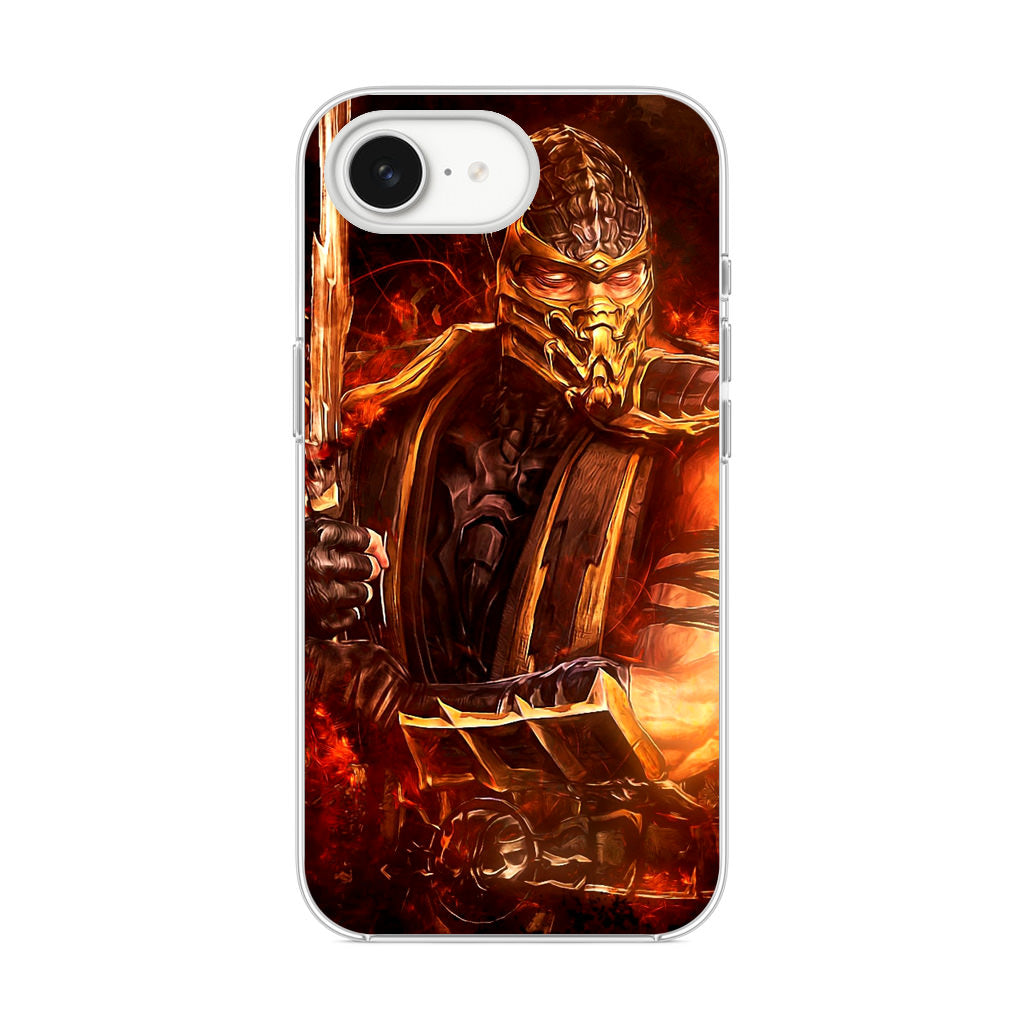 Mortal Kombat Scorpion iPhone 16e Case