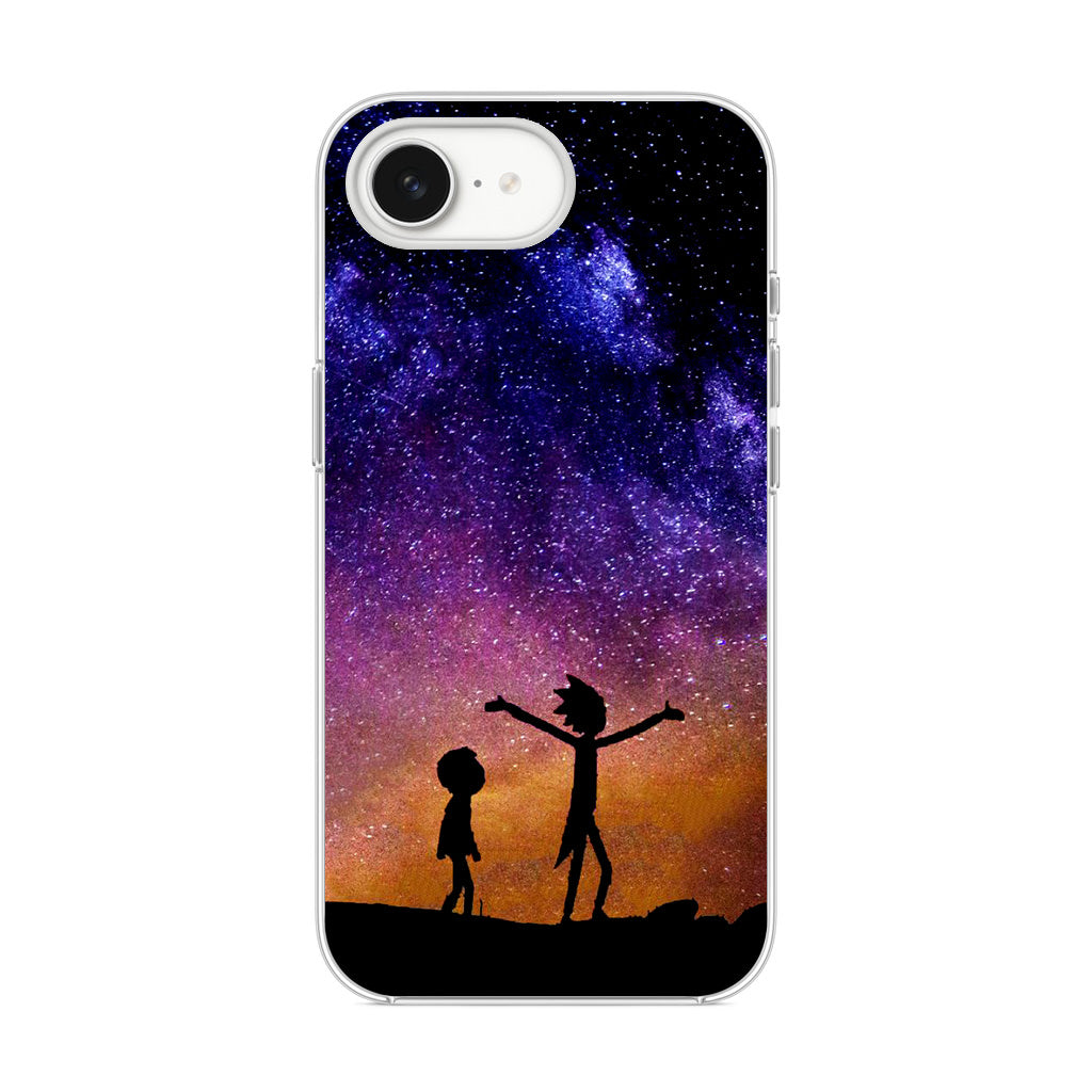 Morty Space Nebula iPhone 16e Case