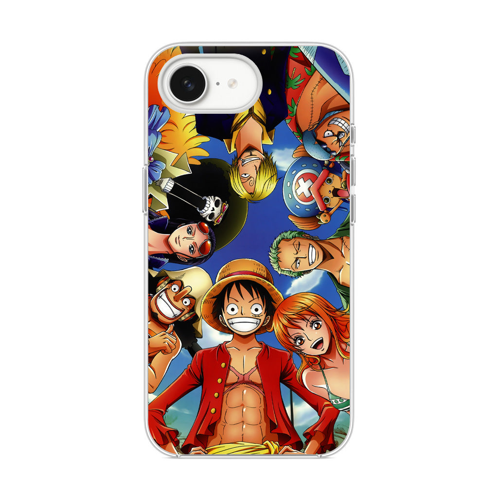 One Piece Luffy Crew iPhone 17e Case