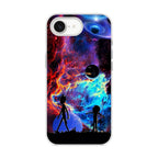 Rick And Morty Flat Galaxy iPhone 17e Case