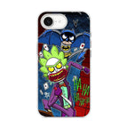 Rick And Morty Bat And Joker Clown iPhone 16e Case