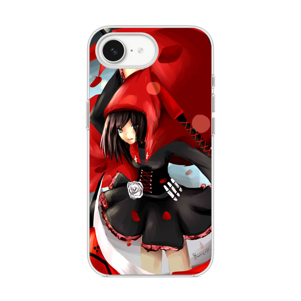 RWBY Ruby Rose iPhone 16e Case