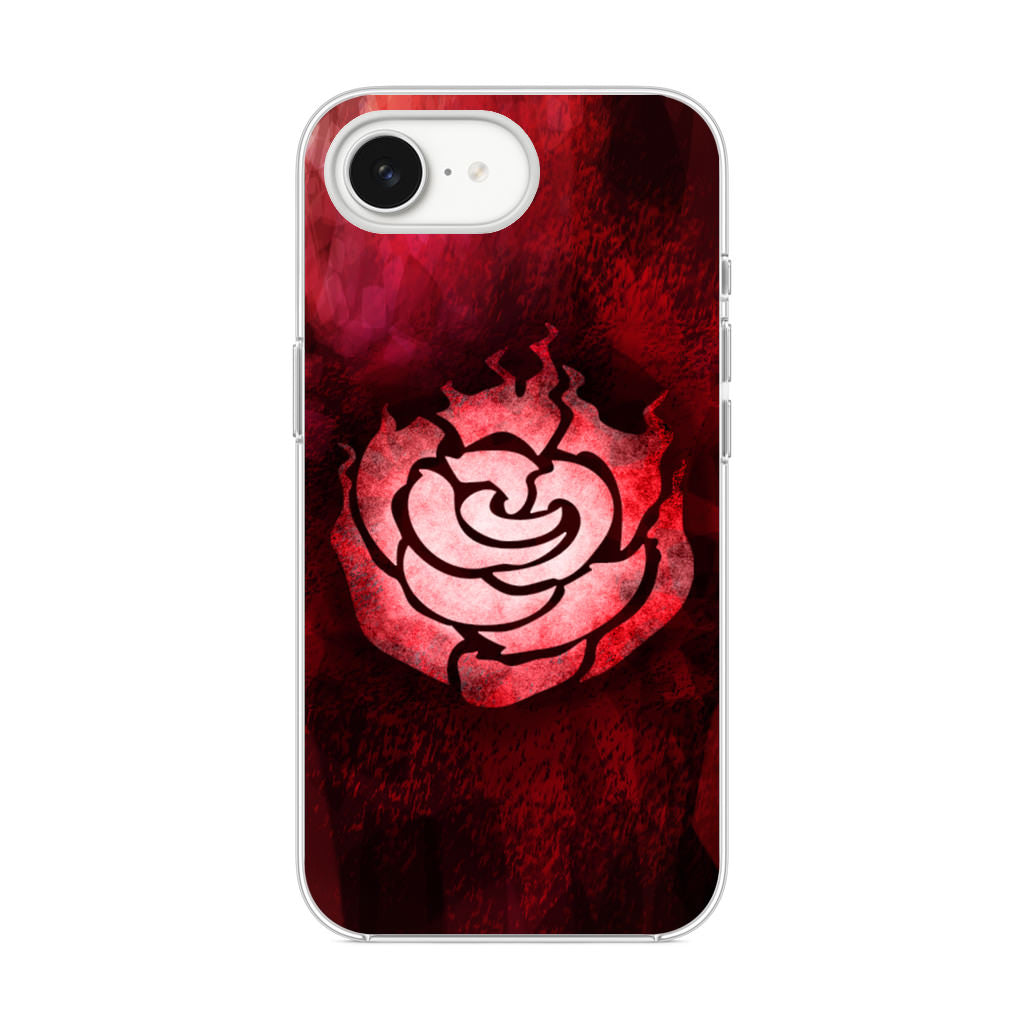 RWBY Ruby Rose Symbol iPhone 16e Case