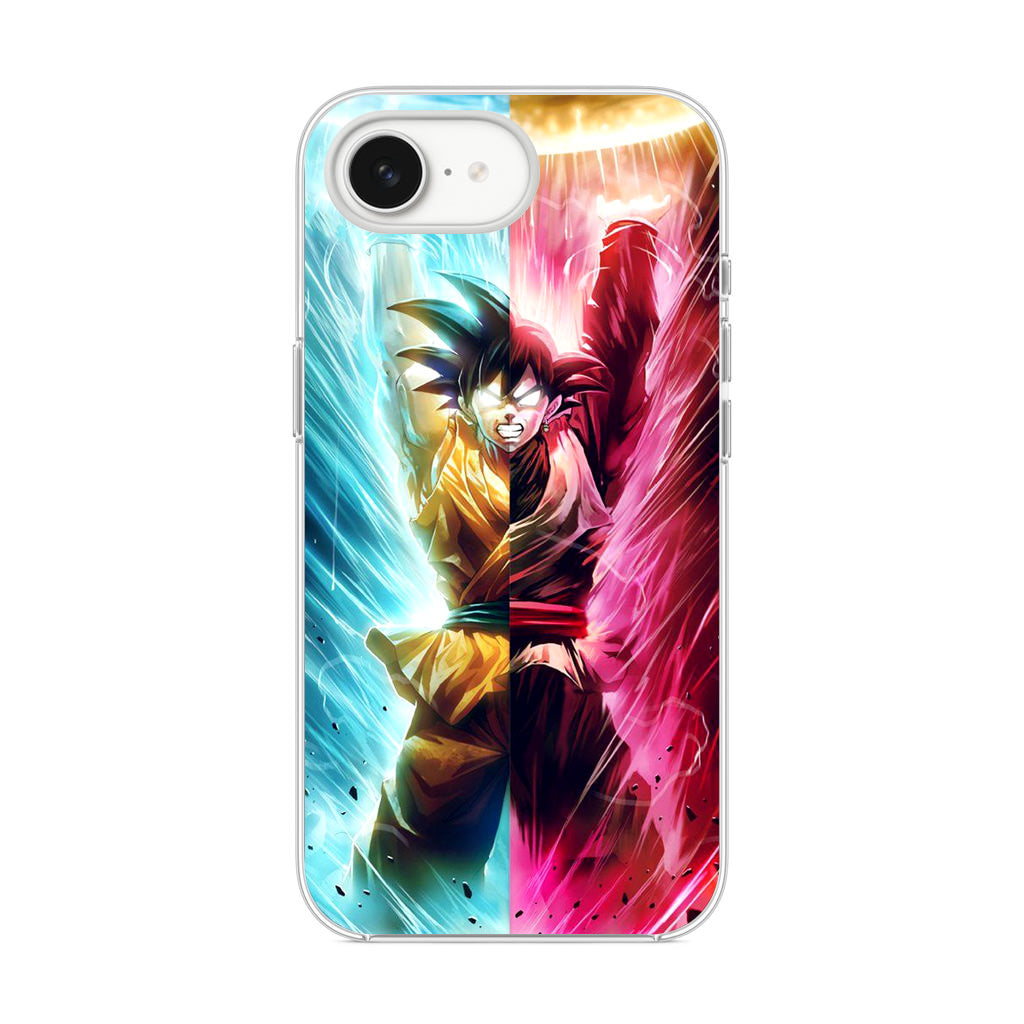 Spirit Bomb Split Goku Dragon Ball iPhone 16e Case