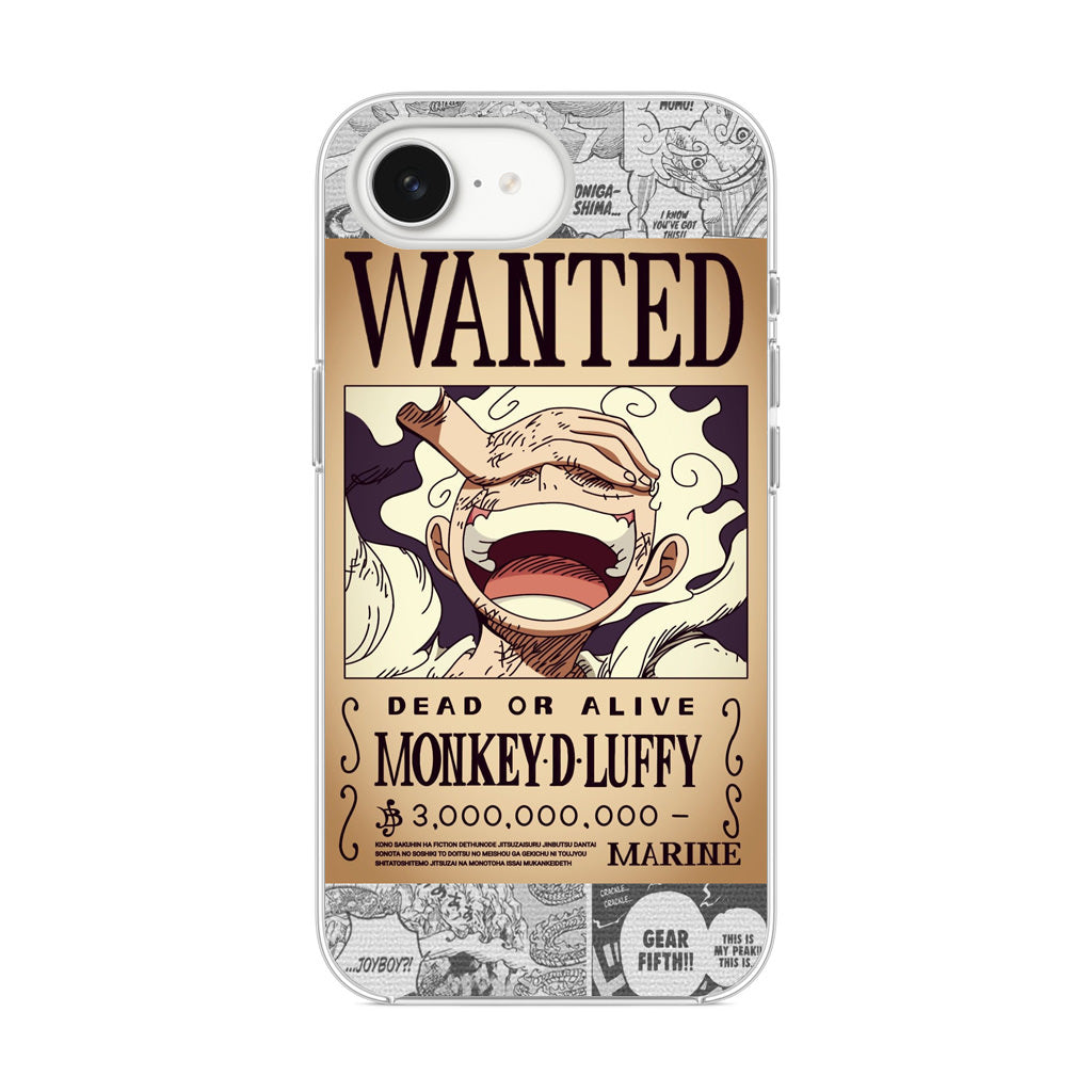 Gear 5 Wanted Poster iPhone 16e Case
