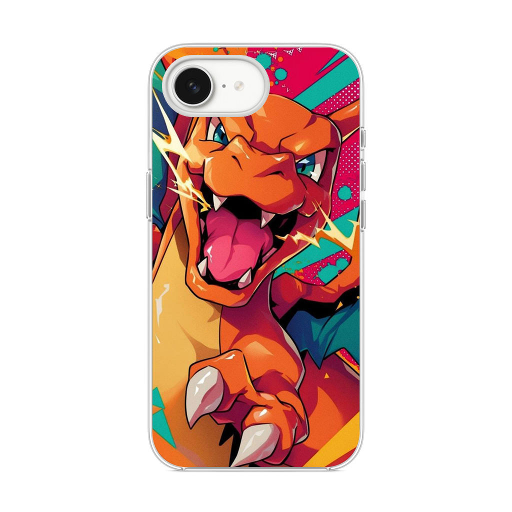 Blazing Fury Charizard iPhone 17e Case