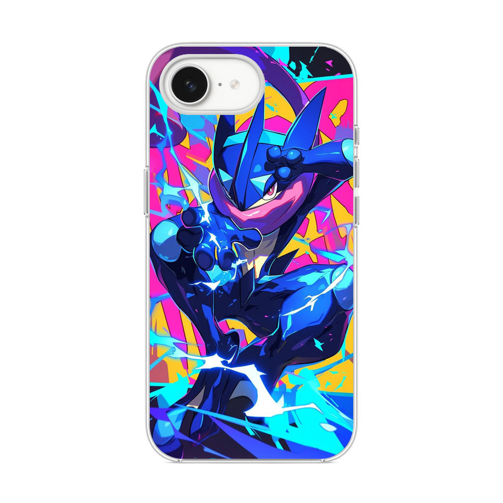 Greninja Aqua Blast iPhone 17e Case