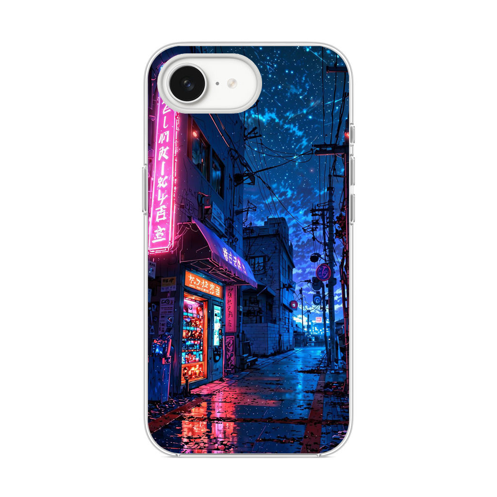 Japan Neon Reverie iPhone 17e Case