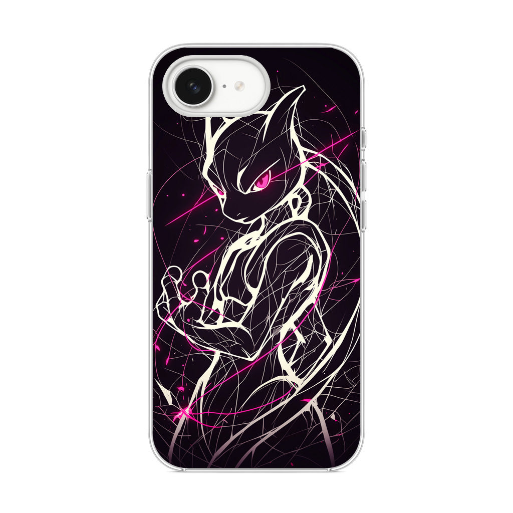 Mewtwo Cosmic Energy iPhone 17e Case