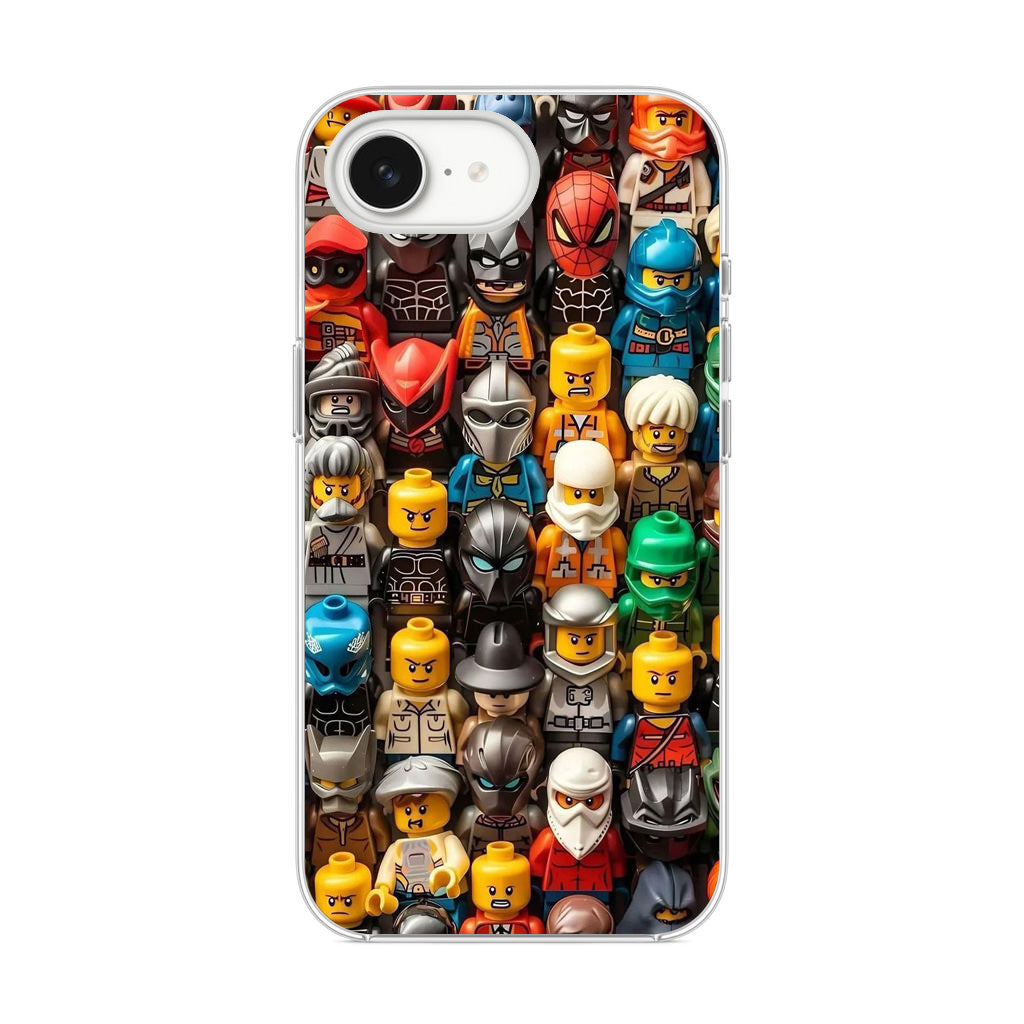 Mini Figures Heroes Assemble iPhone 17e Case
