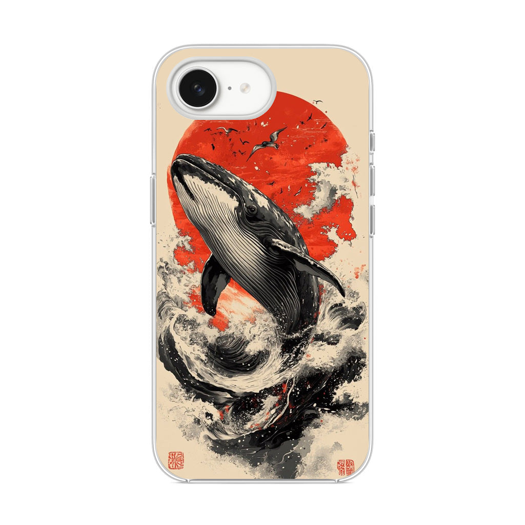 The Whale Rises iPhone 17e Case