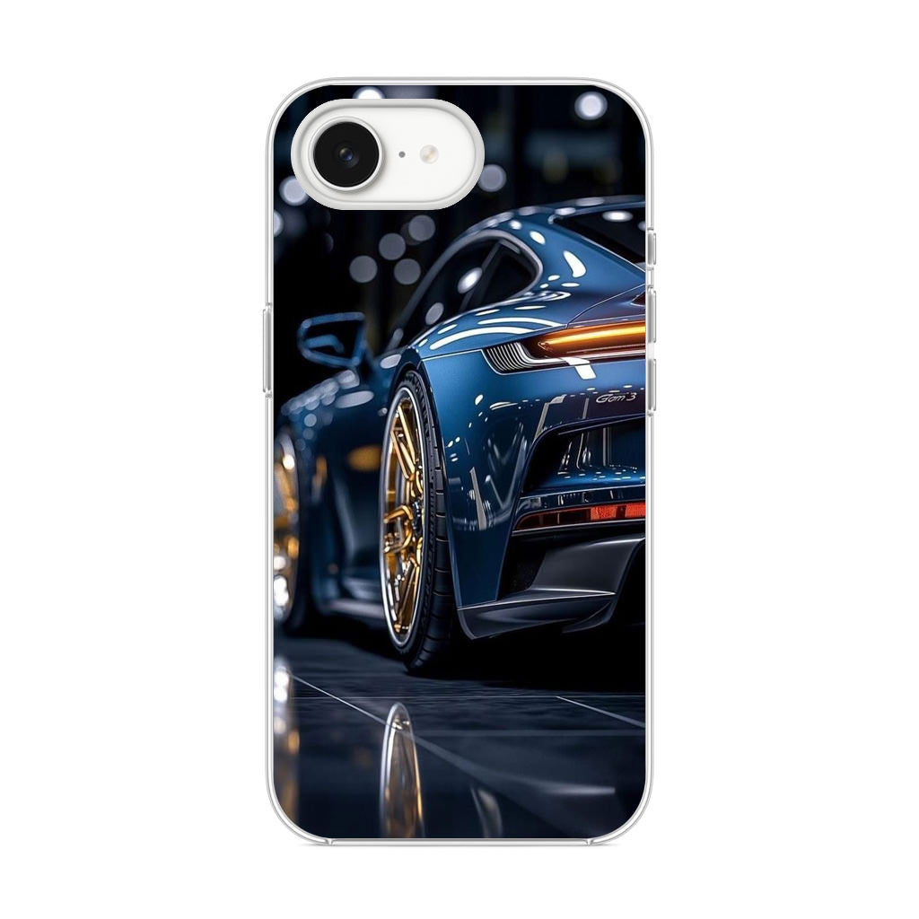 Velvet Thunder Elegance on Wheels iPhone 16e Case