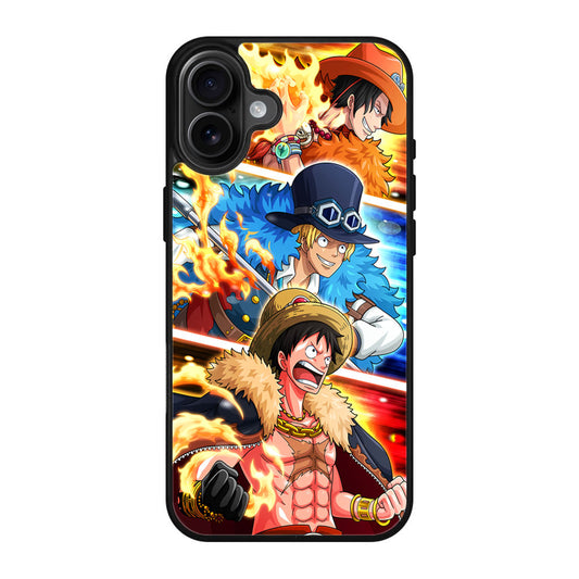 Ace Sabo Luffy iPhone 17 Case