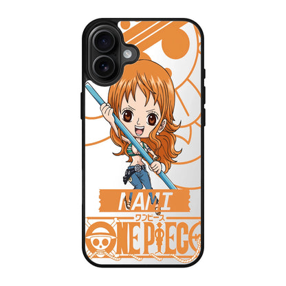 Chibi Nami iPhone 17 Case