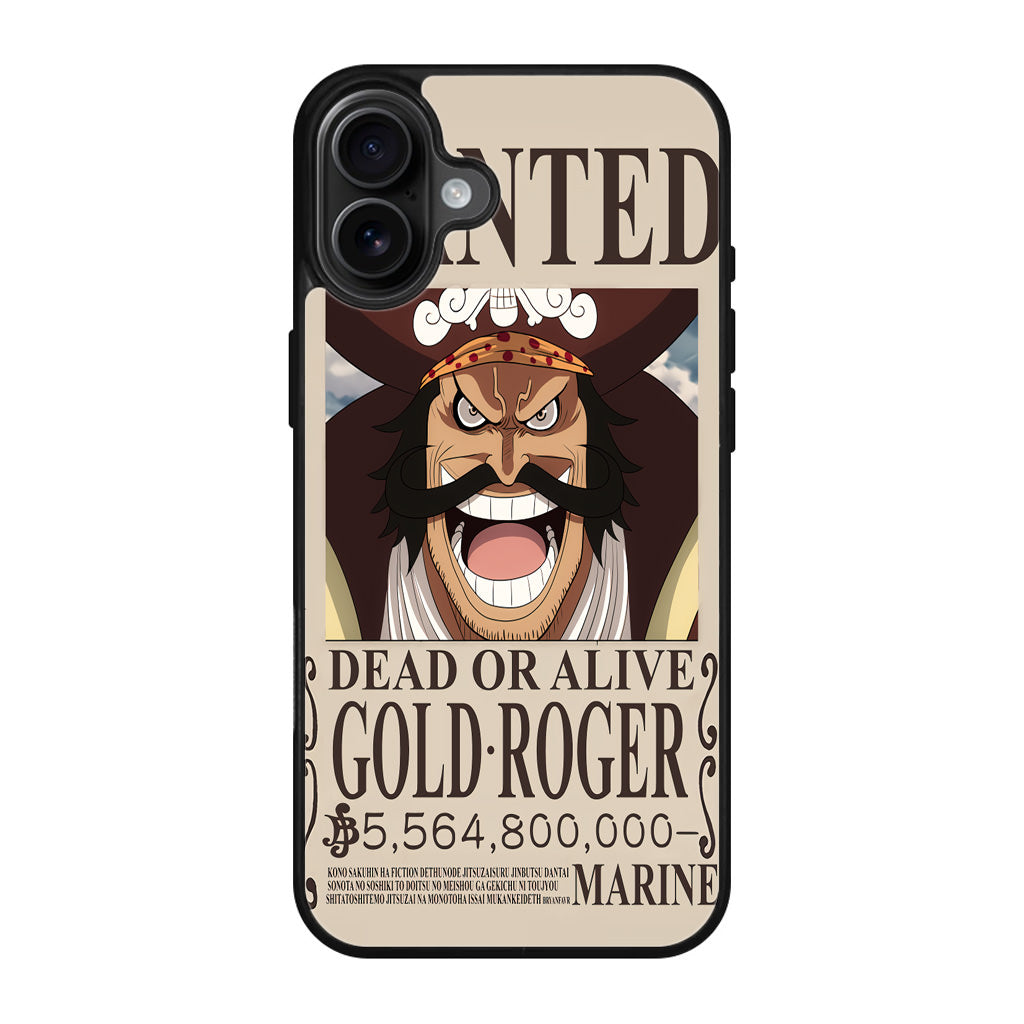 Gold Roger Bounty iPhone 17 Case