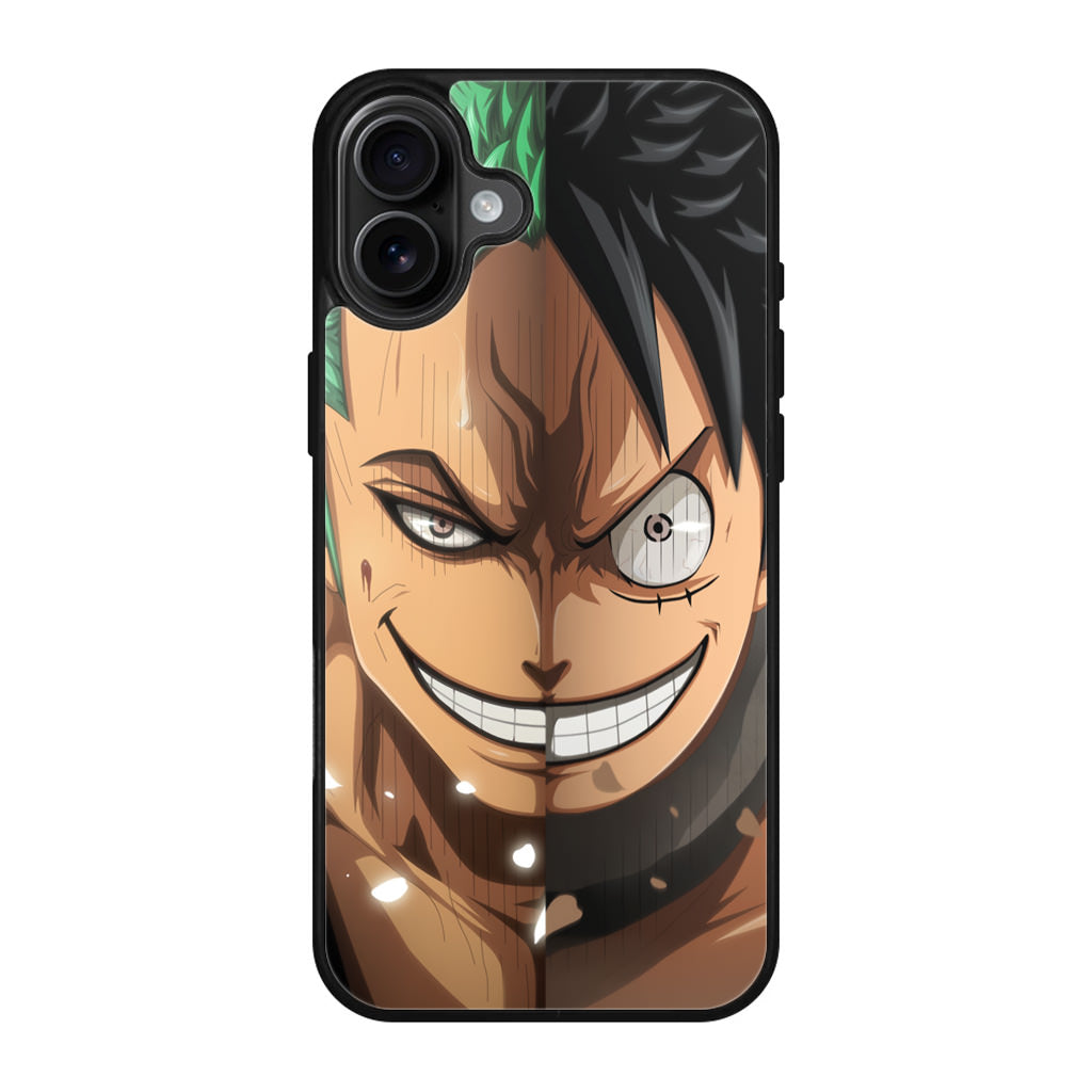 Luffy And Zoro Half Smile iPhone 17 Case
