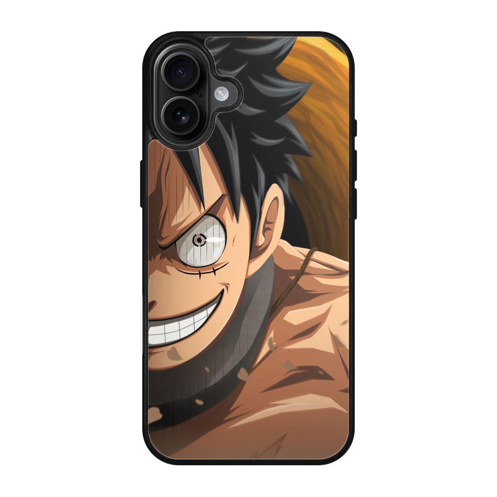 Luffy Half Smile iPhone 17 Case