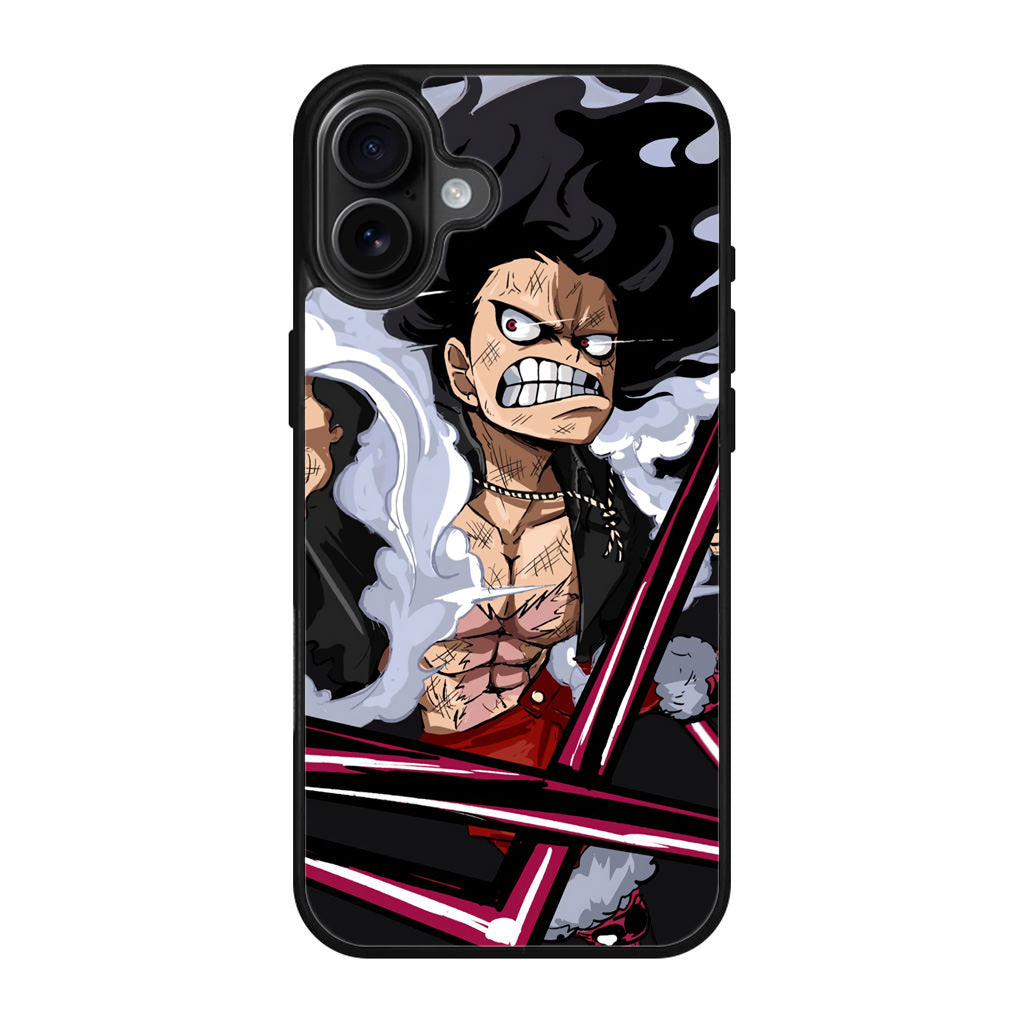 Luffy Snake Man Culverin Art iPhone 17 Case