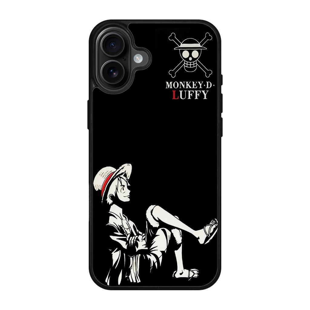 Monkey D Luffy Black And White iPhone 17 Case